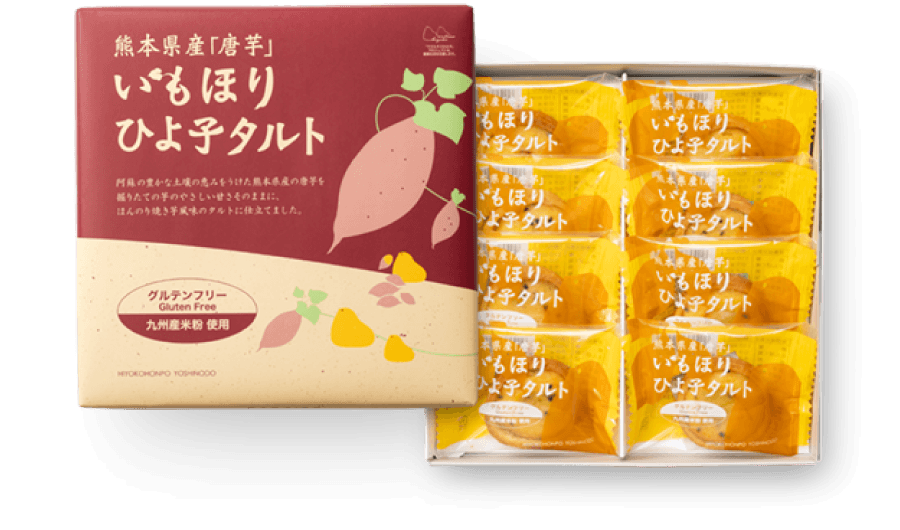 いもほりひよ子タルトのパッケージ画像
