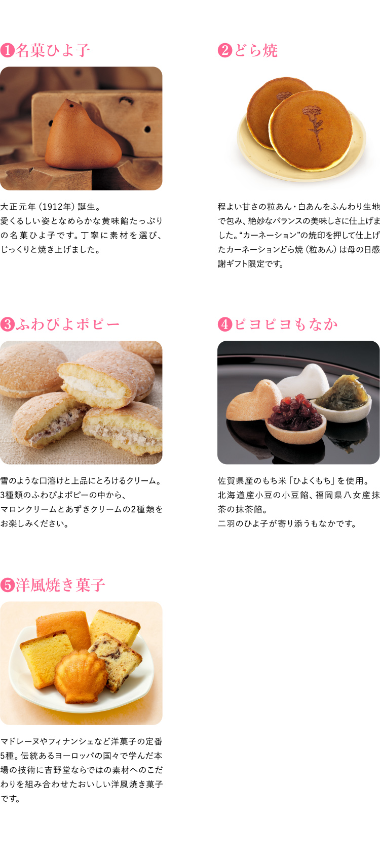 母の日感謝ギフト